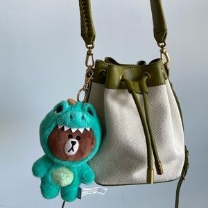 canvas bucket bag - crossbody, shoulder, hand